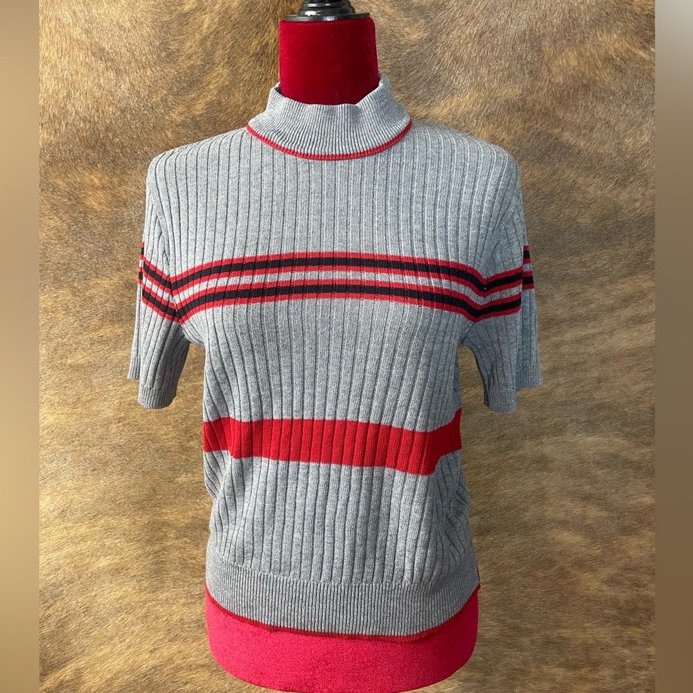 Vintage striped sweater shirt
